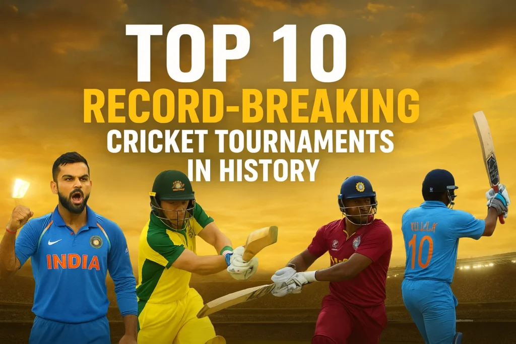 Top 10 Record-Breaking Cricket Tournaments in History